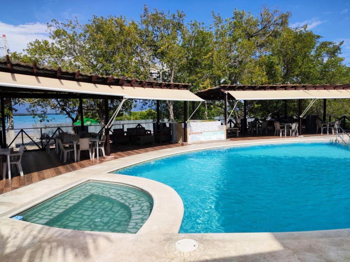 Hotel El Barco Compostela de Azua المظهر الخارجي الصورة